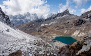 view from renjola pass